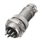 Excellway GX16 16mm 7 Pin Male & Female Diameter Wire Panel Connector Circular Connector
