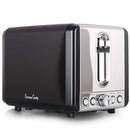 Fortune Candy KST009 2 Slices Toaster Bagel Toaster With Extra Wide Slot High Lift Lever Bread Maker