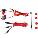 V7 Gaming Earphone Portable 3.5mm Waterproof Stereo Headphone with Pluggable Mic for Phone Laptop