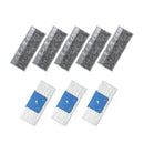 8pcs Replacements for iRobot m6 Vacuum Cleaner Parts Accessories 3*Disposable Rags 5*Dry Rags