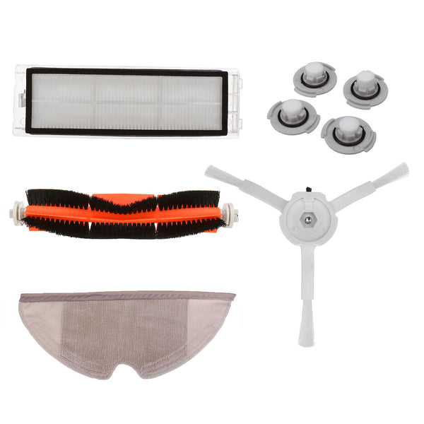 11Pcs Filter Main Side Brush Mop Cloth For Xiaomi Roborock Robot S50 S51 Part