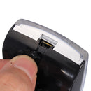 BIKIGHT 1200LM Bike Solar LED Front Headlight Solar Tail Rear Light Set with Warning Bell