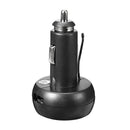 3 in 1 Car Thermometer Car Voltage Detection Table USB Port Charging