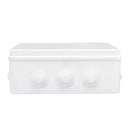 Dustproof Waterproof IP65 Junction Box Universal Electrical Enclosure Cable Case Junction Case Electrical Project Enclosure White