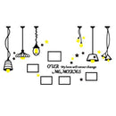 3D Acrylic DIY Photo Frame Wall Sticker Decal Art Office Bedroom Home Decorative