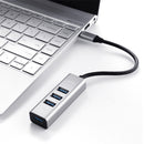 ROCK 4 in 1 Type-c to 4 USB 3.0 High Speed with OTG Function Adapter Hub for Mobile Phone Tablet PC
