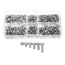 300Pcs M3 304 Stainless Steel DIN7991 Hex Socket Flat Head Countersunk Screw Bolts for RC Model