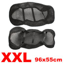 3D Motorcycle Scooter Seat Cover Net Breathable Protector Black