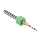 Drillpro 10pcs 0.3-1.2mm Micro Drills Bits Set Titanium Coated PCB Drill Bit