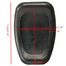 Black Rubber Brake Clutch Pedal For Renault Megane Laguna Clio Kangoo