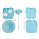 4 Tiers Cute Kids Shoe Racks Stand Space Saving Removable Organizer Shelf Holder