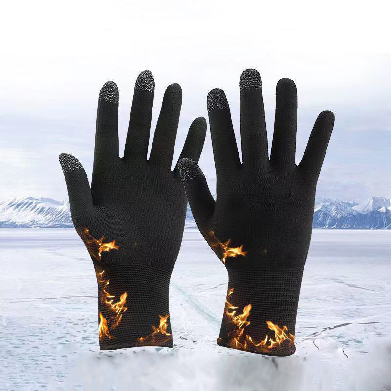 Bakeey Screen Touch Gloves Elastic Anti-slip Anti-sweat Winter Warm Electronic Sports Outdoor Motorcycle Bicycle Riding Games Touch-screen Glove