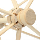 Knitting Umbrella 24" Wooden Swift Yarn Winder Holder for Hanks Skeins Wool