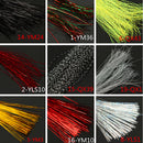 ZANLURE 150PCS 18Colors Lure Tying Making With Crystal Flash Fly Tying Material