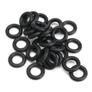 Suleve MXRW3 225Pcs Rubber O Ring Washer Hydraulic Plumbing Gasket Seal Assortment Set