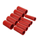 25-40mm Red Straight Silicone Hose Coupling Connector Silicon Rubber Tube Joiner Pipe Ash