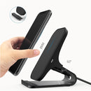 Bakeey 10W Qi Wireless Fast Charger Holder Aluminum Alloy Desktop Phone Holder Stand for Samsung Xiaomi Huawei