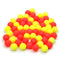 ZANLURE 30Pcs 12mm Round Tackles Flavor Feeder Beads Floating Fishing Lure Carp Baits