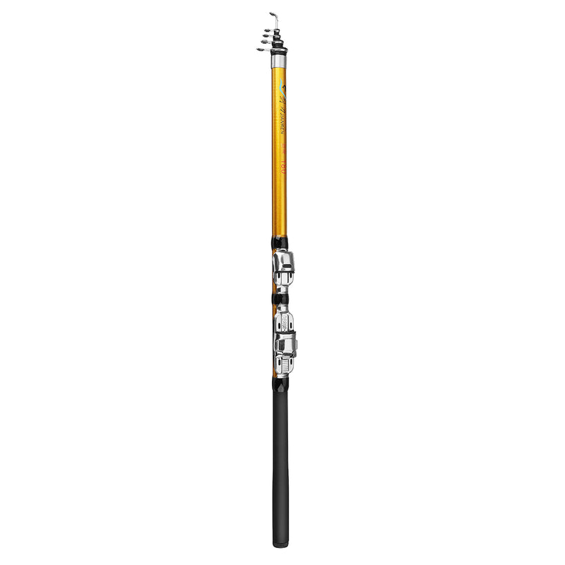 ZANLURE 1.8m 2.1m 2.4m 2.7m 3.0m Fiber Telescopic Spinning Fishing Rod Sea Fishing Pole Seaknight