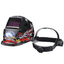 Solar Power Automatic Dimming Welding Helmet Welder Mask Adjustable Head Band PA