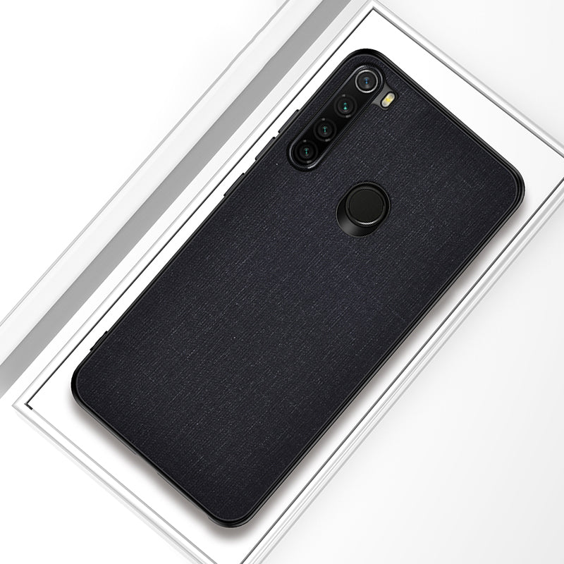 Bakeey Luxury Cotton Cloth Shockproof Protective Case for Xiaomi Redmi Note 8