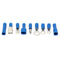 Excellway EC09 480Pcs Insulated Electrical Wire Connector Terminal Crimp Connectors Kit Box