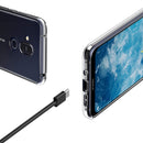 BAKEEY Transparent Ultra-thin Shockproof Soft TPU Protective Case for NOKIA X7 / NOKIA 8.1