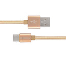 FONENG Metal Alloy  1M TYPE-C Nylon Braid USB Charging Cable for Tablet Cell Phone