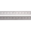 Drillpro 180mm Stainless Steel Precision Bend Ruler Woodworking 90 Degree Square Marking Ruler Carpenter Hole Positioning Line Scribing Tool