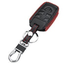 PU Leather Smart Remote Car Key Case/Bag 3 Button Cover Protector Holder for KIA