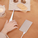 Borui BR-Z1 USB Wireless Ultrasonic Electric Toothbrush Oral Hygiene Rechargeable Sonic Automatic To