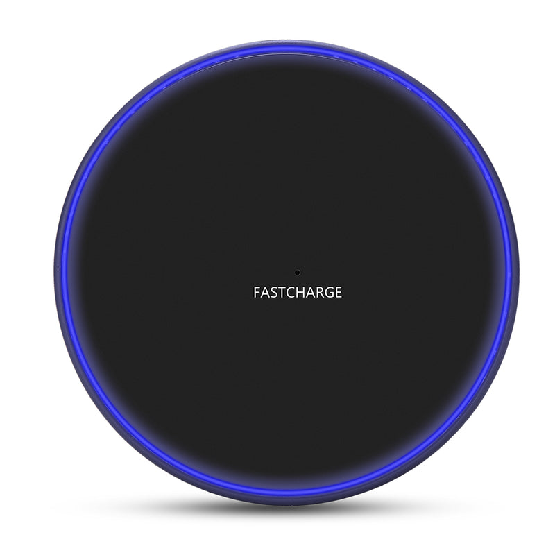 Qi Wireless Charger 10W Fast Charging Pad Dock For Samsung Note 9 for iPhone XS