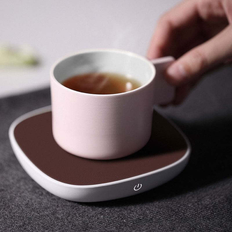 Sanjie Electric Tray Coffee Tea USB Drink Warmer Cup Heater 55 Thermostat Insulation Base Mat from Xiaomi Youpin