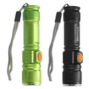 Elfeland ST-515 T6 Zoomable USB Charger LED Flashlight With 18650