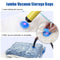 8Pack Vacuum Space Storage Saver Bags and Travel Hand Pump Organize Store Replacement Accessories