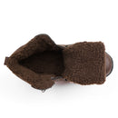 TENGOO Men's Winter Fluff Snow Boots Keep Warm Hiking Outdoor Sport Shoes Sneakers