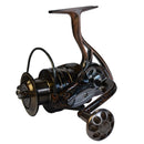 Fishdrops BA4000/6000 5.5:1/4.7:1 7+1 BB Spinning Fishing Reel Full Metal Body Fishing Wheel