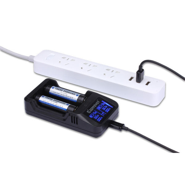 Keeppower L2 LCD Display Intelligent Li-ion Rechargeable Battery Charger