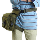 Outdoor Tactical Nylon Waist Bag Drop Leg Pack Belt Sport Pouch