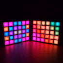 Geekcreit DIY Multi-function LED Cool Music Spectrum RGB Color Palette Clock Kit