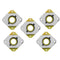 5Pcs 52.5*52.5*7mm 42 Stepper Motor Shock Absorber Steel Vibration Damper for 3D Printer