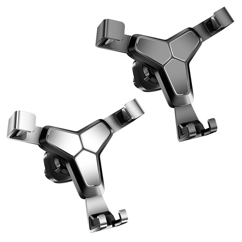 Bakeey Metal Gravity Linkage Automatic Lock Air Vent Car Phone Holder For 4.0-7.0 Inch Smart Phones