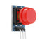 10pcs Big Key Module Push Button Switch Module With Hat High Level Output Electronic Switch Module
