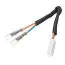 Pair Motorcycel Turn Signal Wiring Adapter Plug Kit For Honda CBR 600 RR 1000RR F2 F3 F4 F4I