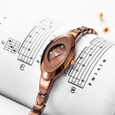 LONGBO 80460 Simple Crystal Dial Waterproof Elegant Crown Fashion Ladies Dress Women Full Steel Quartz Watch