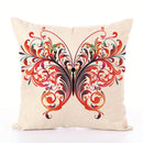Fairy tales Flower Style Printed Pillow Cover Butterfly Girls Pillow Case house Bed Hotel Decorative