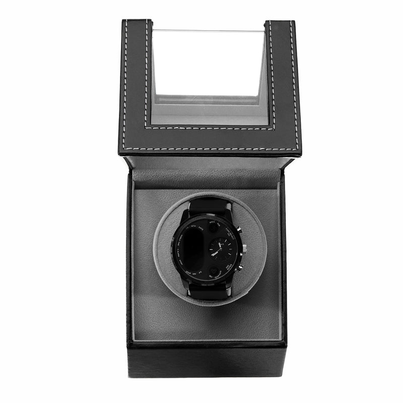 Automatic Watch Display Case Rotation Watch Winder Adjustable Display Holder Storage Box Mute Motor Watch Box