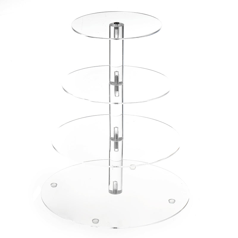 3-6 Tiers Acrylic Cake Stand Storage Rack Wedding Party Decorations Dessert Display Holder