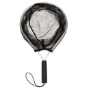 Fly Fishing Landing Handle Net Nomad Rubber Fish Nylon Mesh Trout Bag Tackle