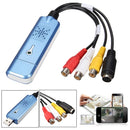 USB 2.0 Converter Audio Video Grabber Capture Adapter for Computer NTSC PAL